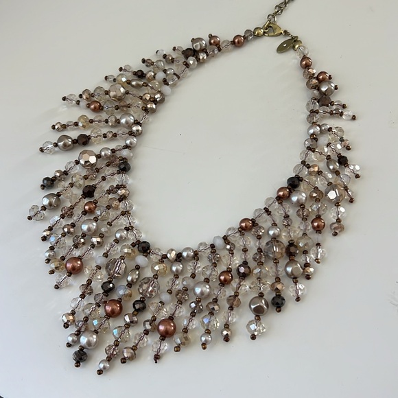 Chico's Harlow Bib Necklsce - Picture 6 of 9